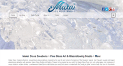 Desktop Screenshot of makaiglass.com